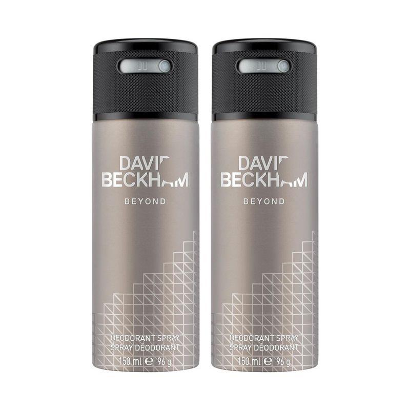 david beckham beyond legend deodorant spray (pack of 2)
