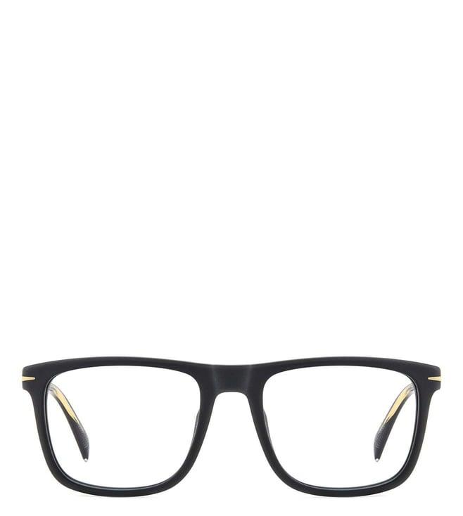 david beckham db 7115-i46-5419 black square eyewear frames for men