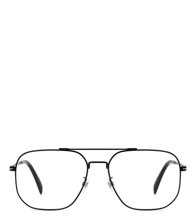 david beckham db1096 black aviator eyewear frames for men