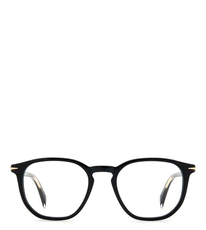 david beckham db1106 black square eyewear frames for men