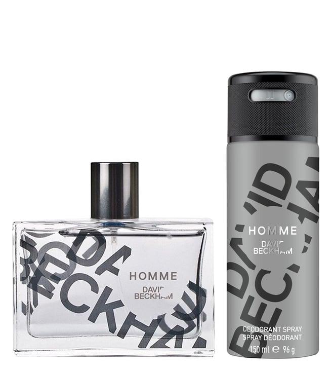 david beckham homme eau de toilette with deodorant spray