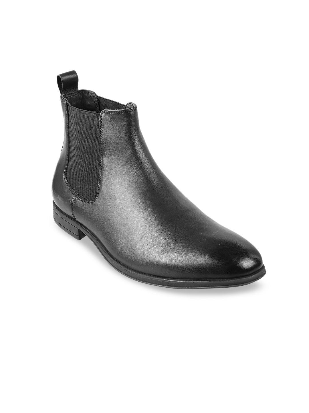 davinchi men black boots