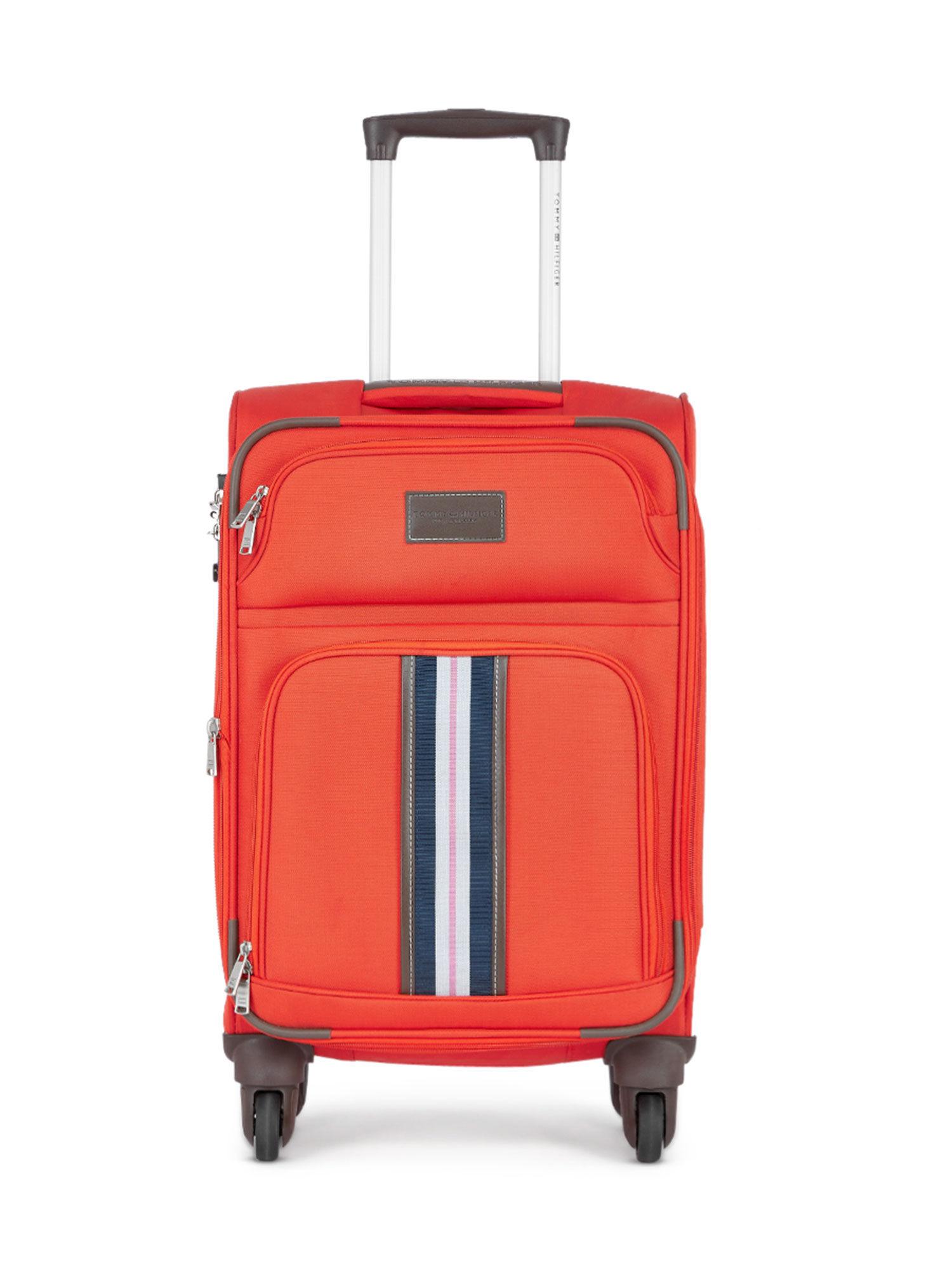 dayton club soft luggage 4 wheel trolley bag red 57cm (s)