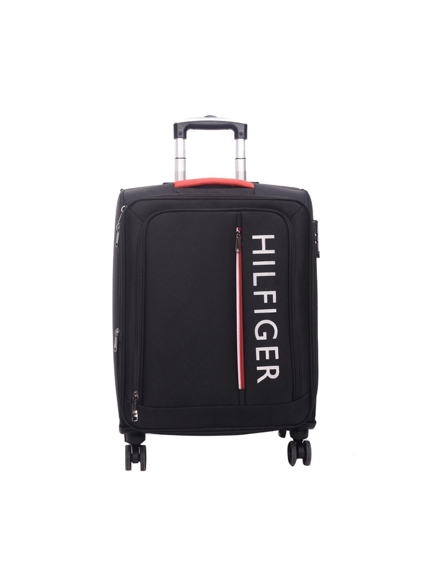 dazzle lite ultra plus printed soft luggage trolley black cargo