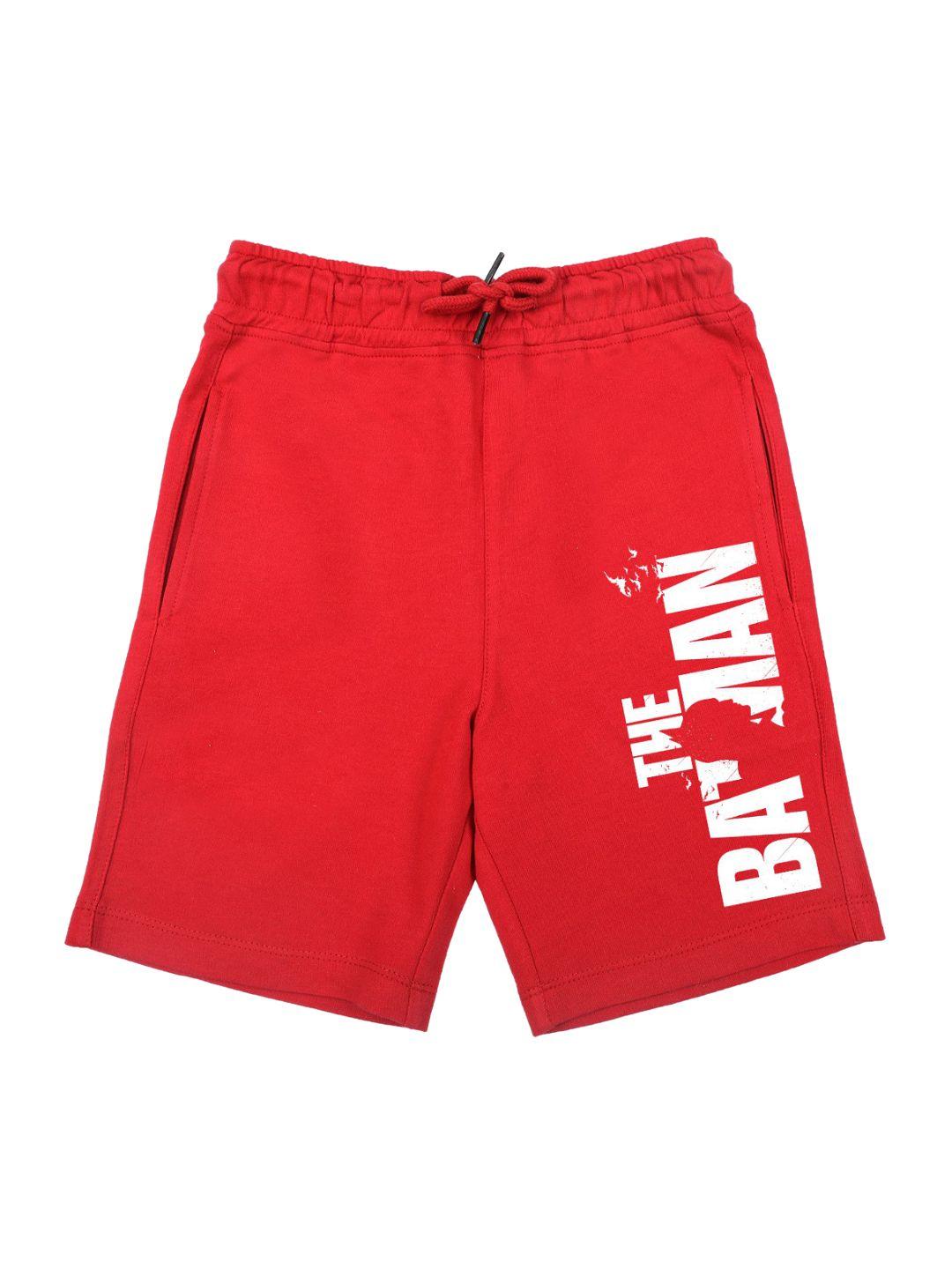 dc by wear your mind boys red batman shorts