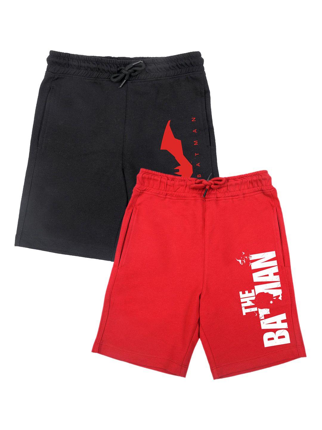 dc by wear your mind boys pack of 2 printed batman outdoor shorts