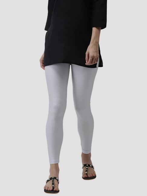 de moza silver regular fit leggings