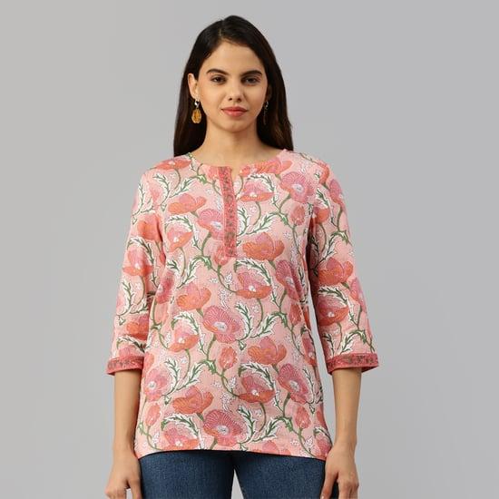 de moza women printed top