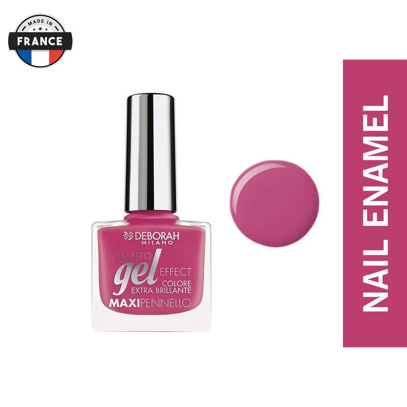 deborah gel effect nail enamel - 92 sahari pink