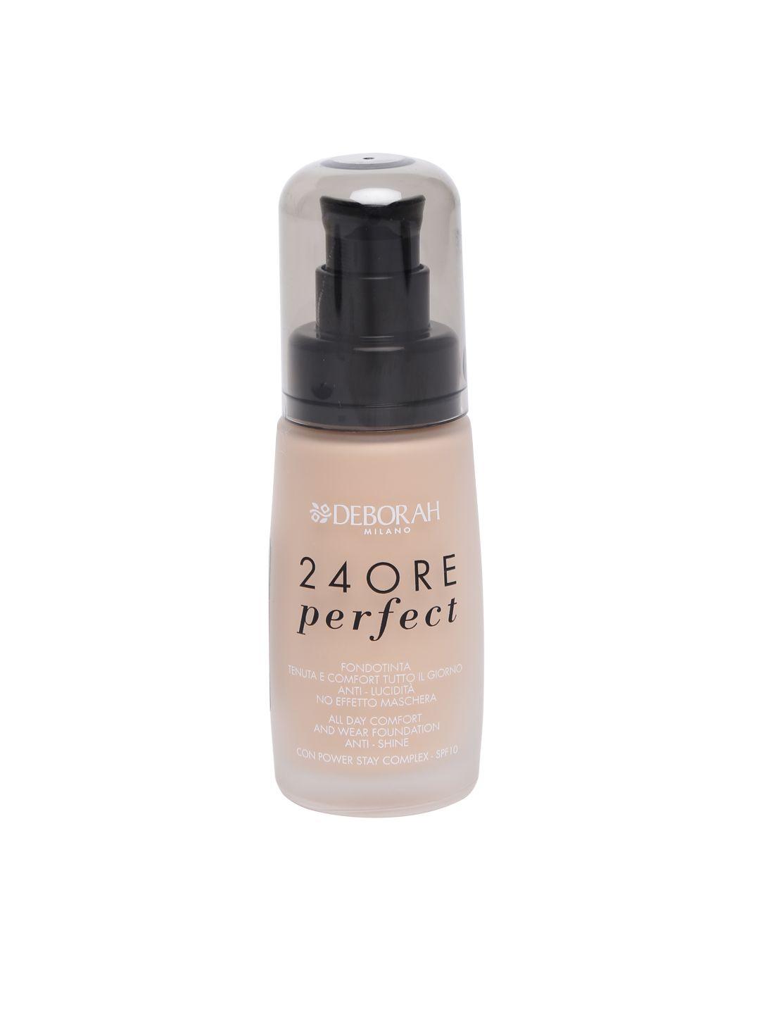 deborah milano 24 ore perfect anti-shine foundation