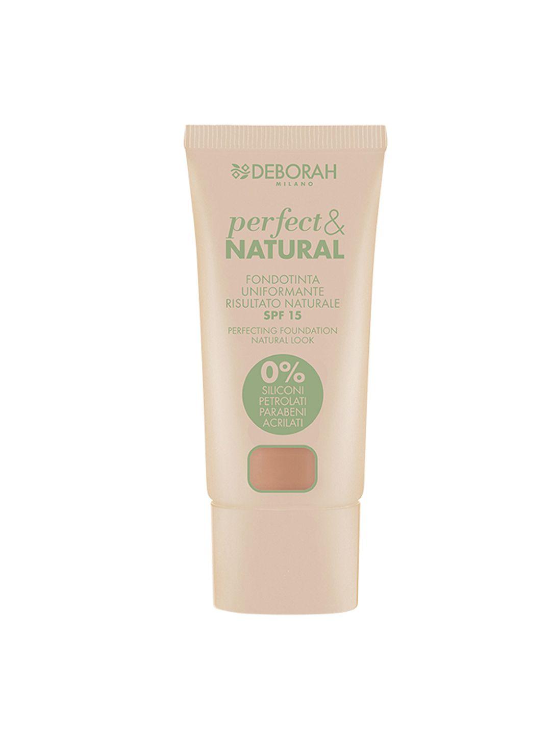 deborah milano apricot spf 15 perfect & natural foundation 05