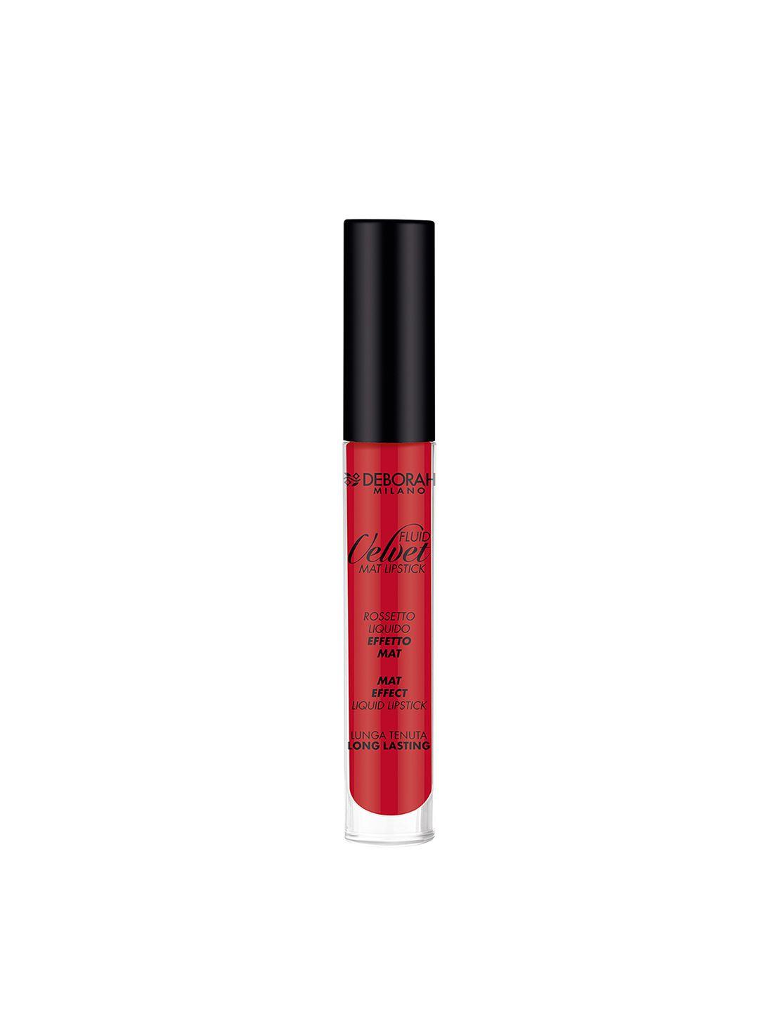 deborah milano rossetto iconic red fluid velvet matte lipstick 06