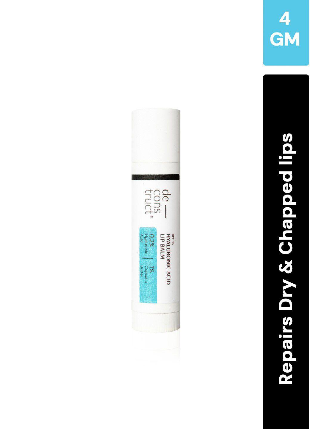 deconstruct spf15 hyaluronic acid lip balm with 1% cupuacu butter - 4g