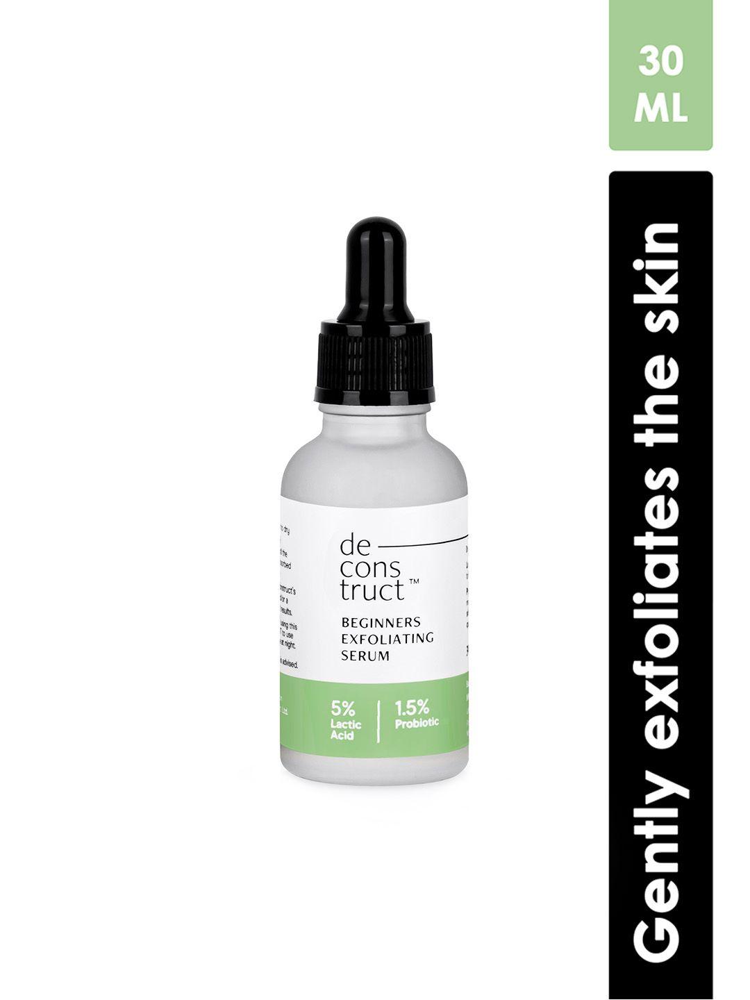 deconstruct beginners exfoliating serum- 5% lactic acid + 1.5% probiotics