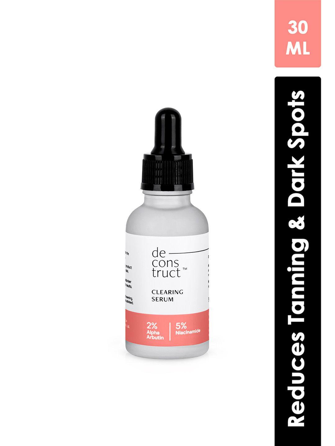 deconstruct clearing serum- 2% alpha arbutin + 5% niacinamide 30 ml