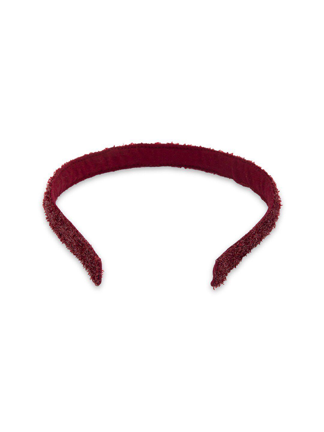 deebaco girls red embellished hairband