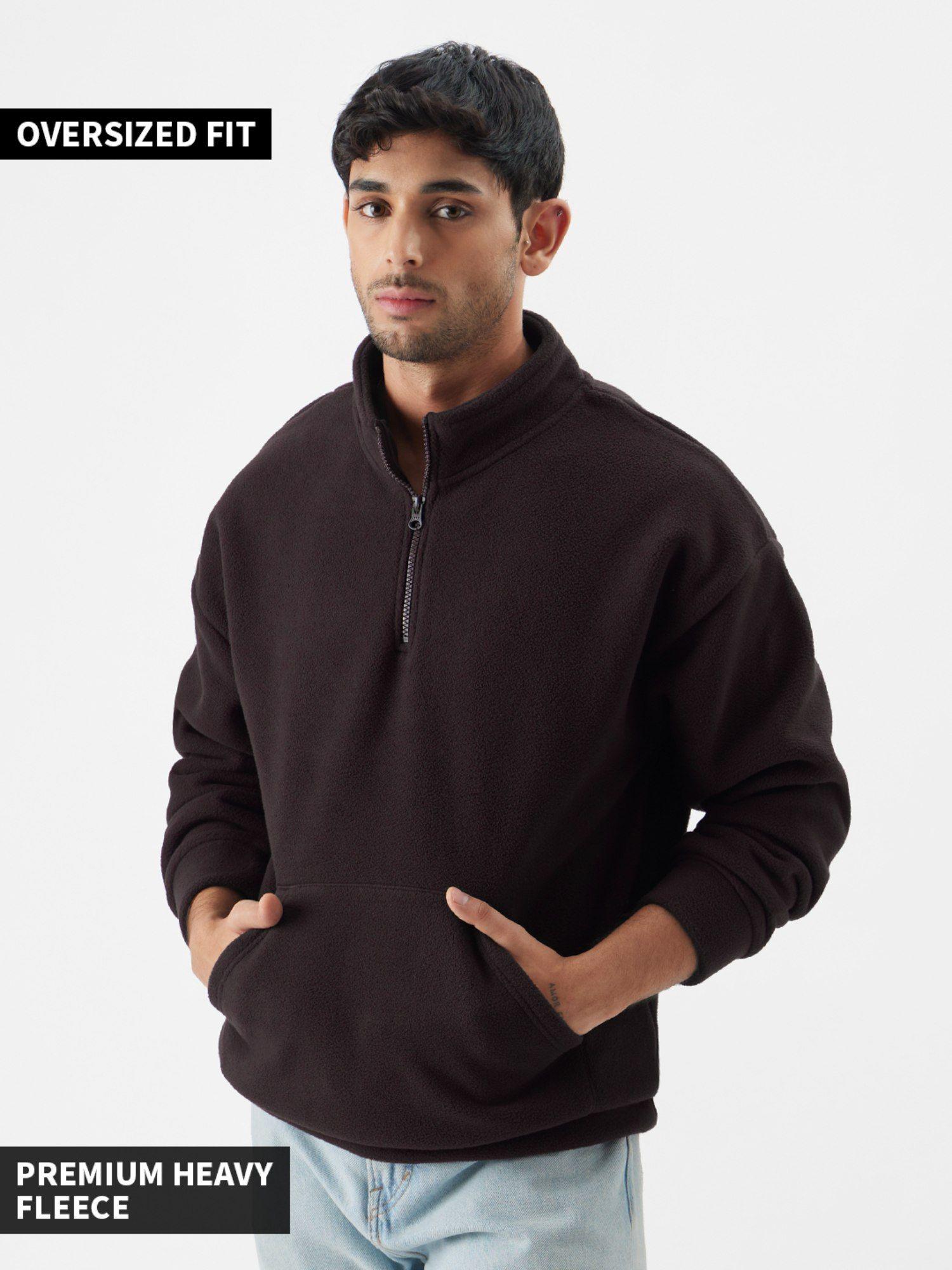 deep wine men oversized sweatshirts