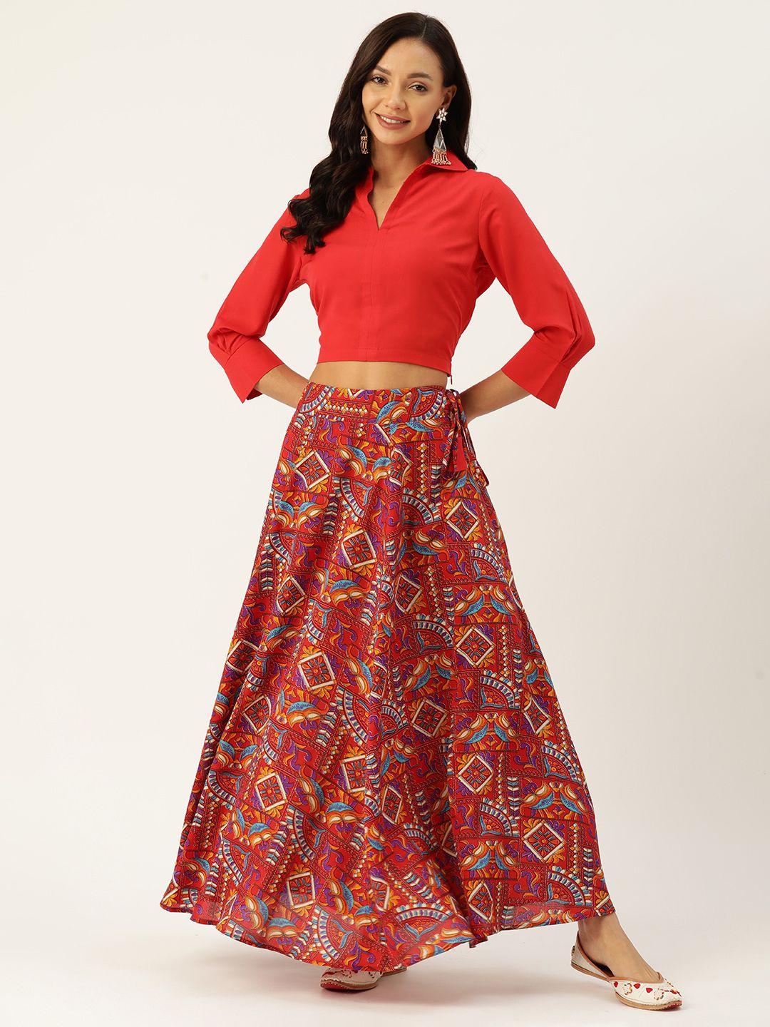 deewa shirt & skirt co-ords