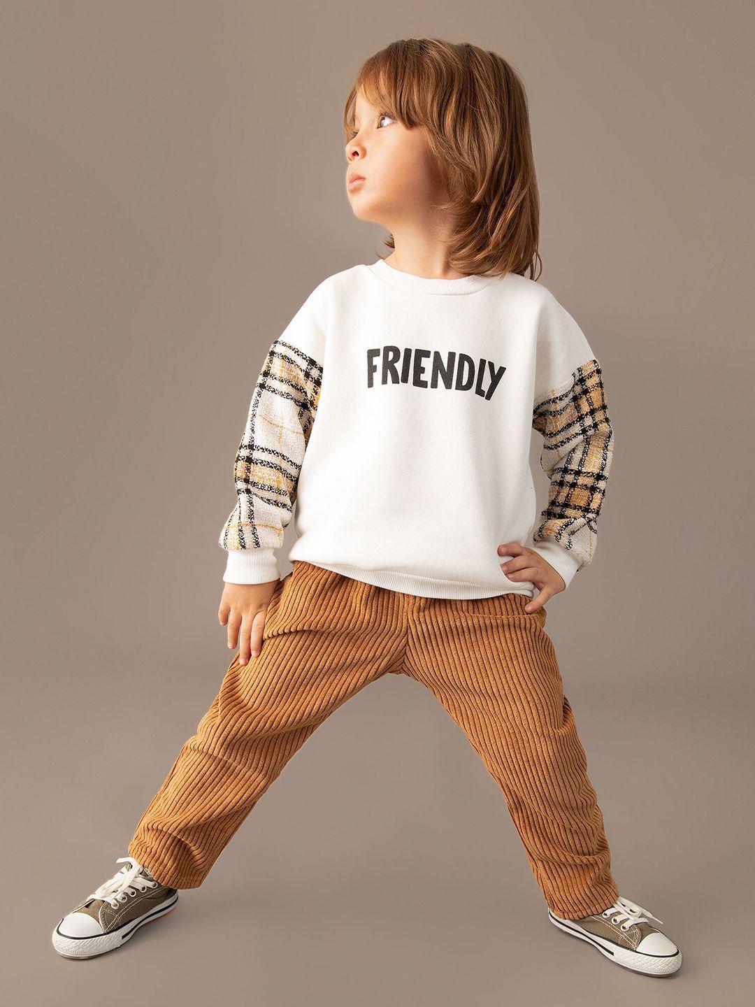 defacto infant boys printed t-shirt with trousers