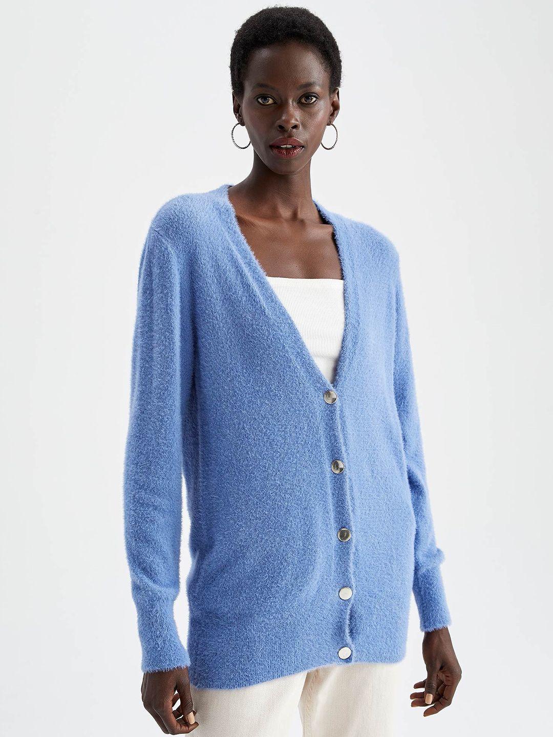 defacto polyester pu coated cardigan