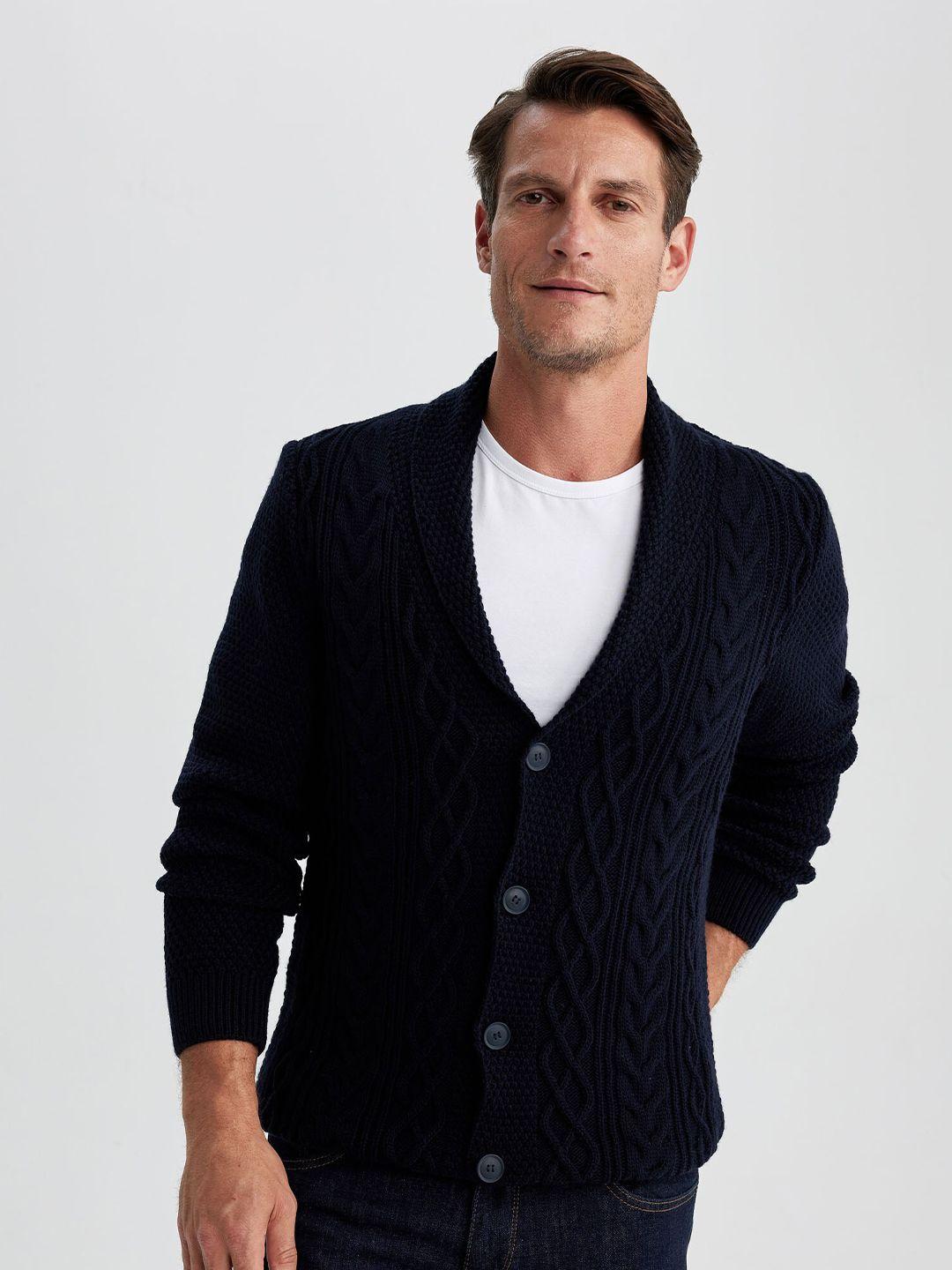 defacto cable knit cardigan