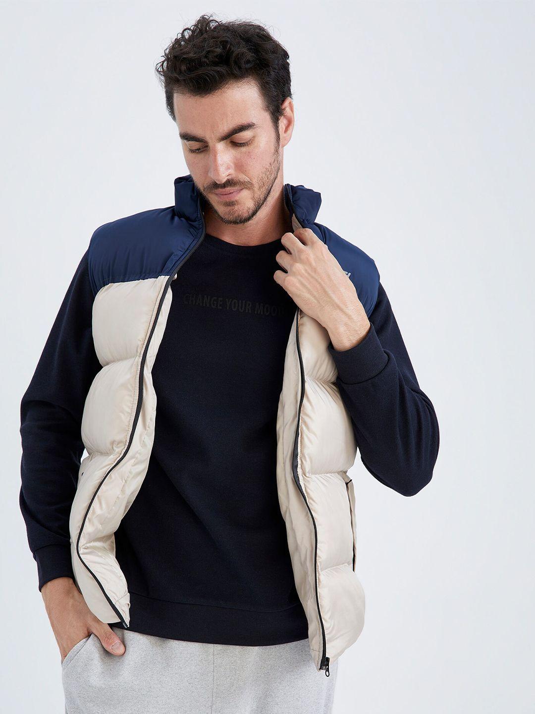 defacto colourblocked padded jacket