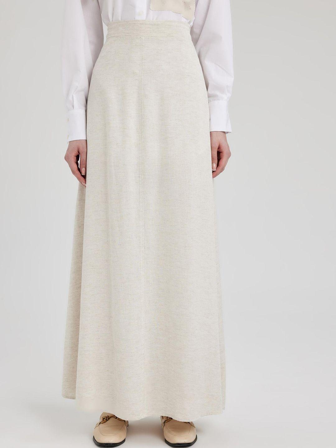 defacto flared maxi skirt