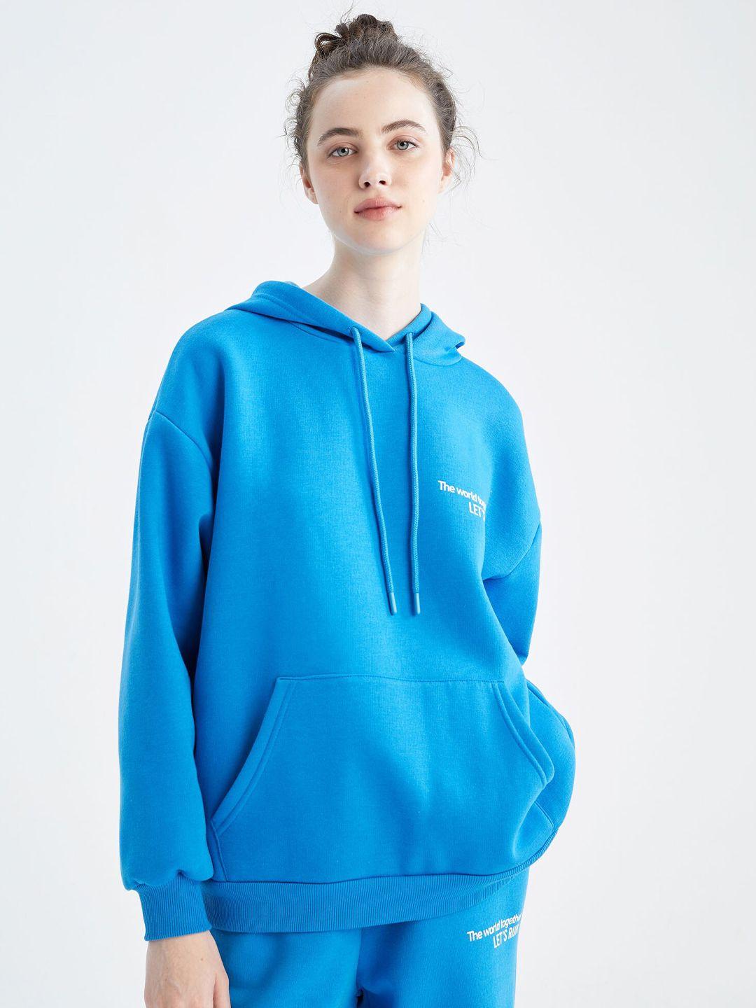 defacto hooded oversized sweatshirt