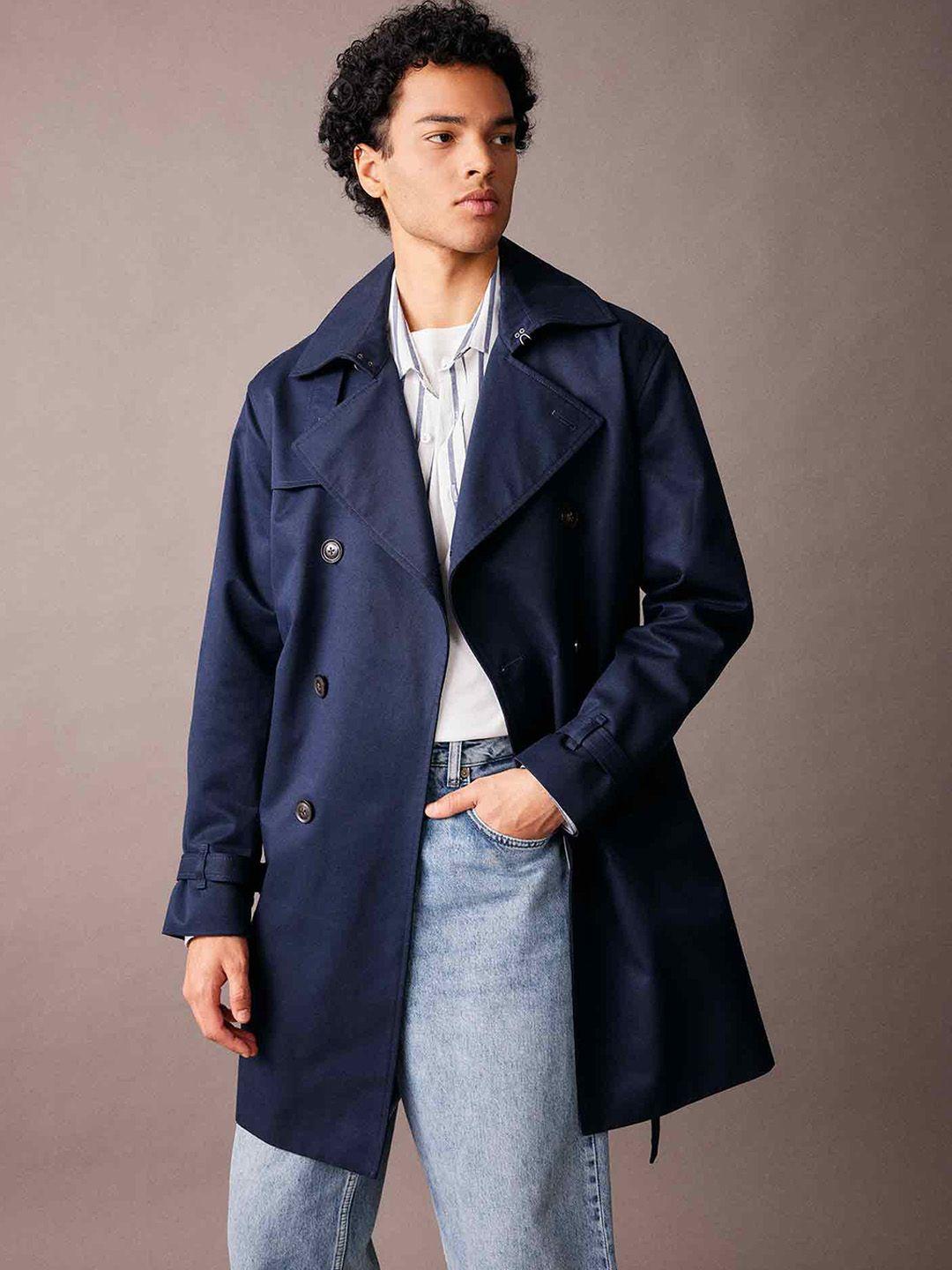 defacto lapel collar longline tailored jacket