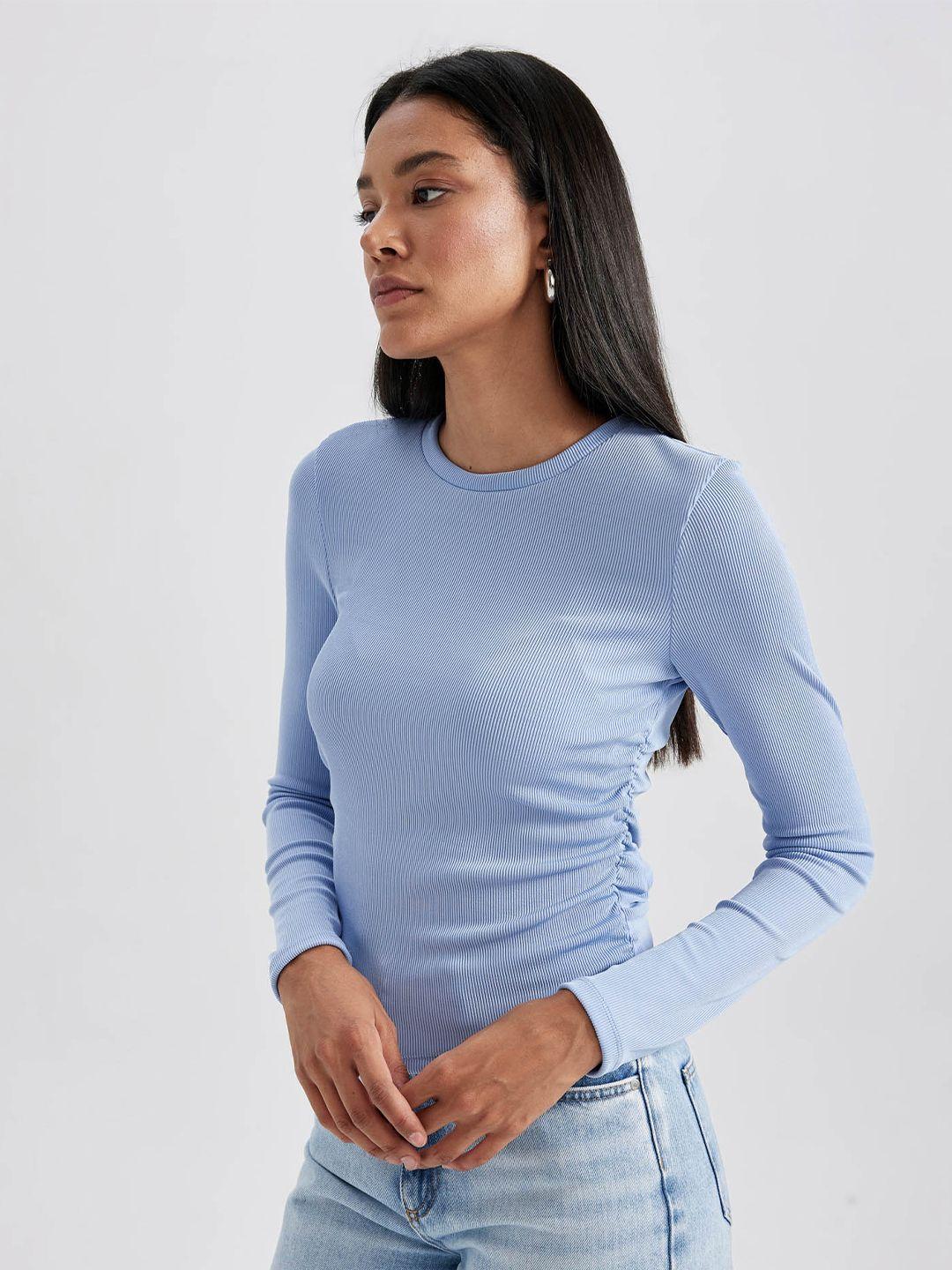 defacto long sleeves fitted top