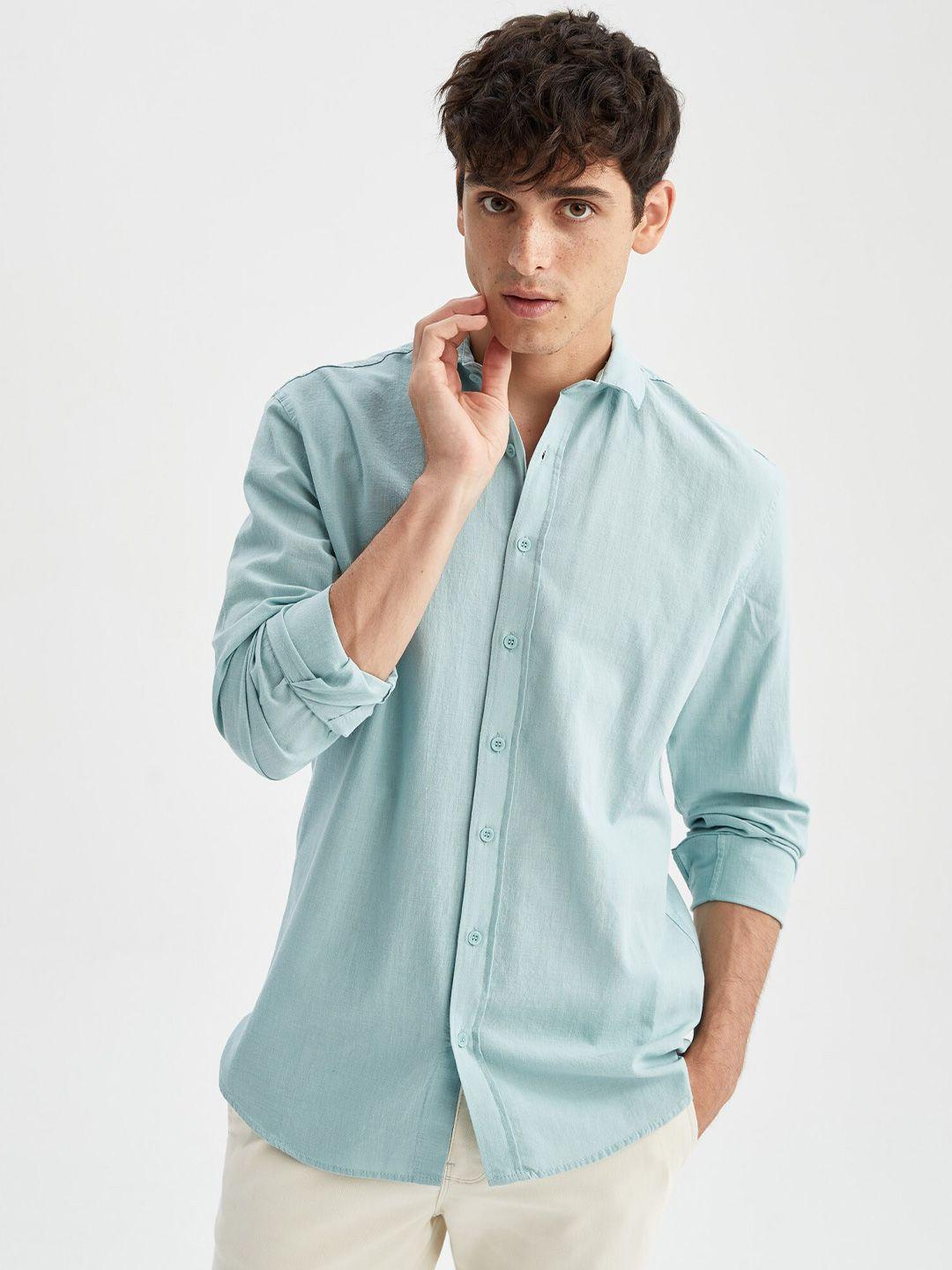 defacto men cotton casual shirt