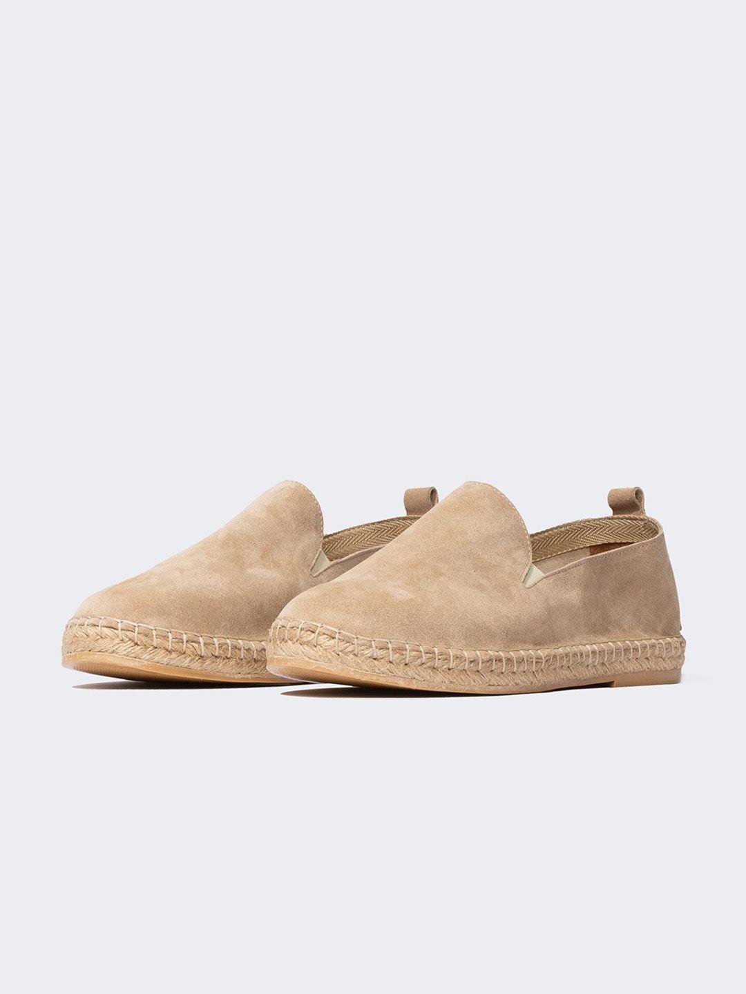 defacto men leather espadrilles