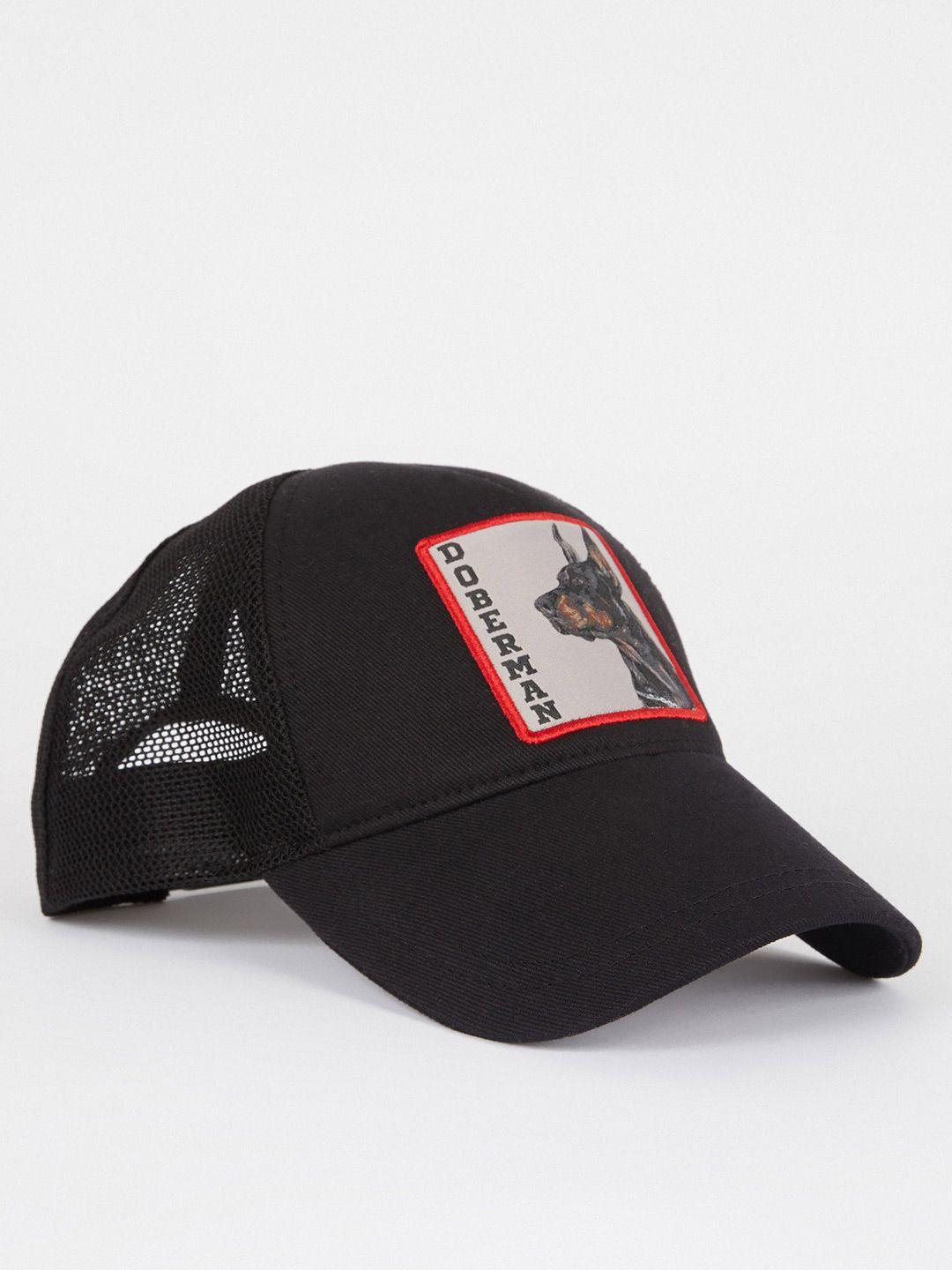 defacto men printed baseball cap