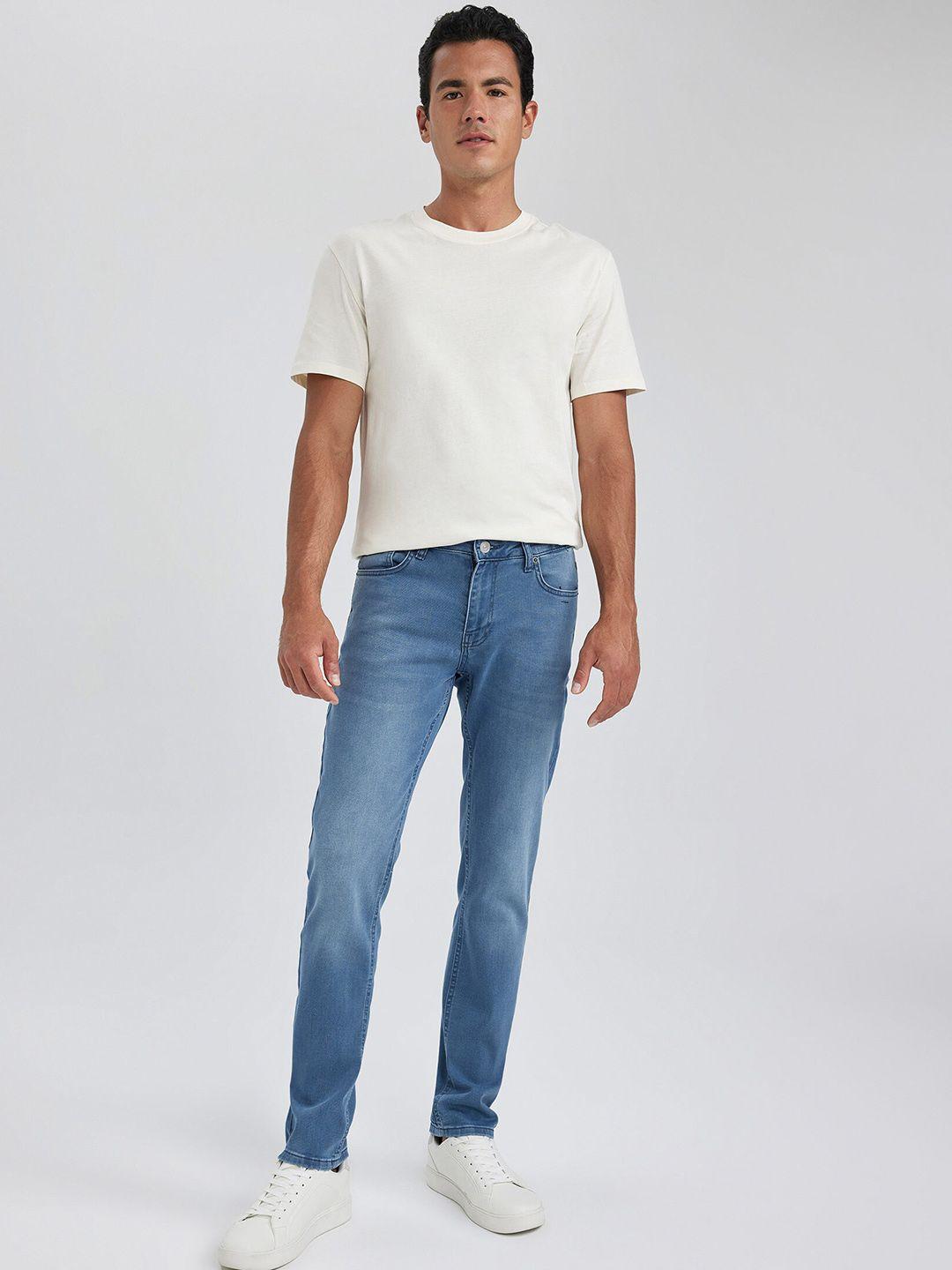 defacto mid rise clean look stretchable jeans