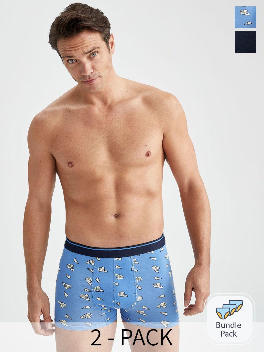 defacto pack of 2 printed short trunks 231277539-nv135