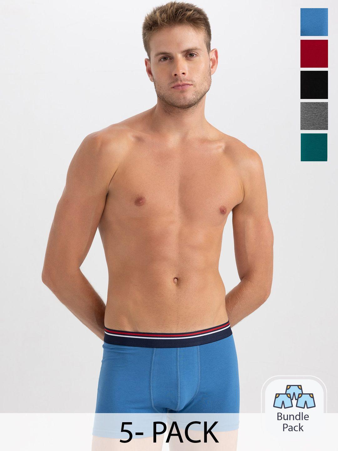 defacto pack of 5 short trunks 232894974