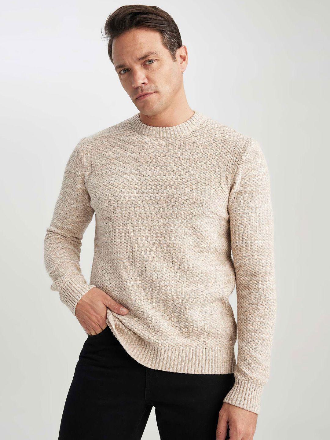 defacto ribbed pullover sweater