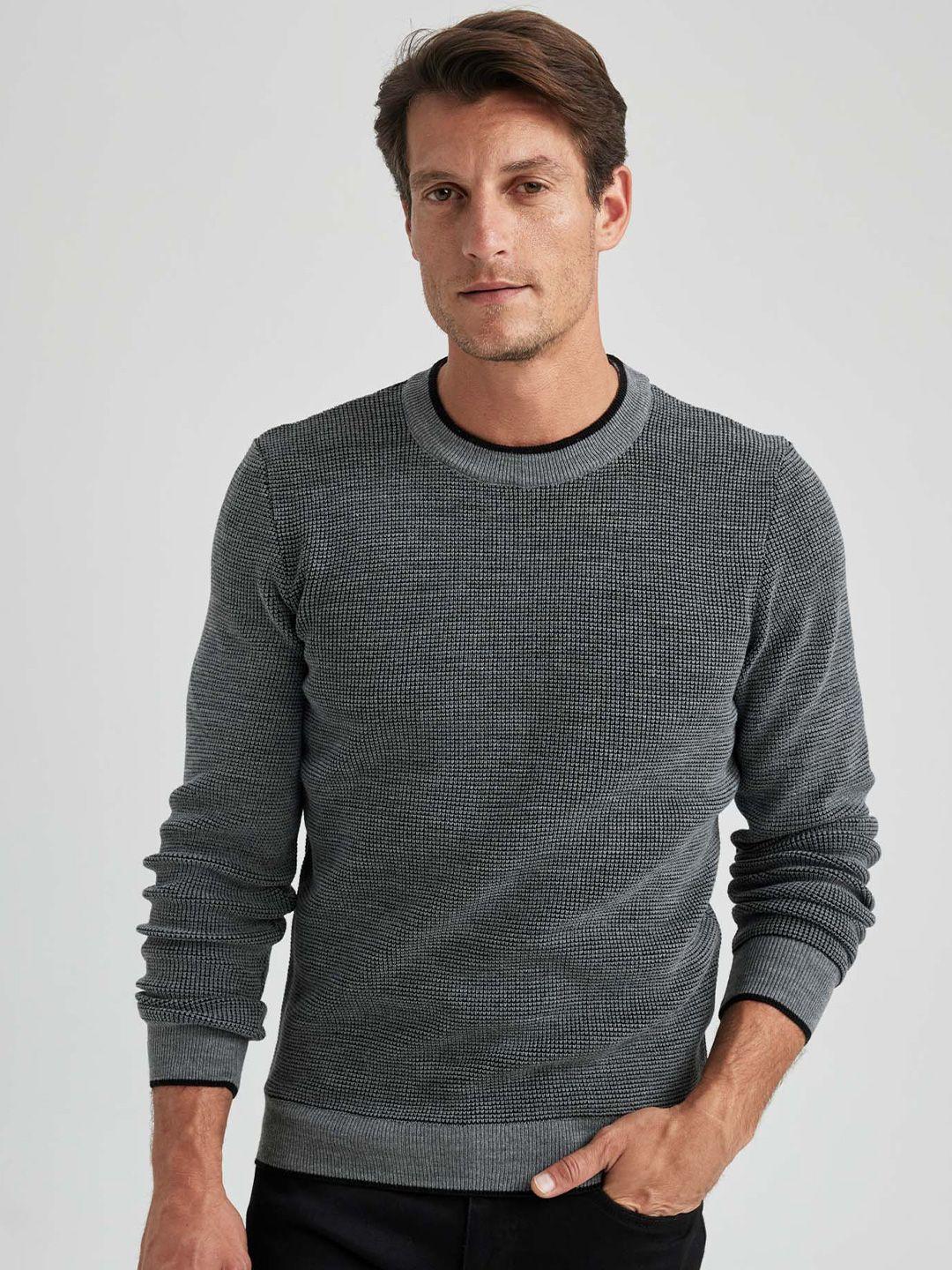 defacto ribbed pullover sweaters