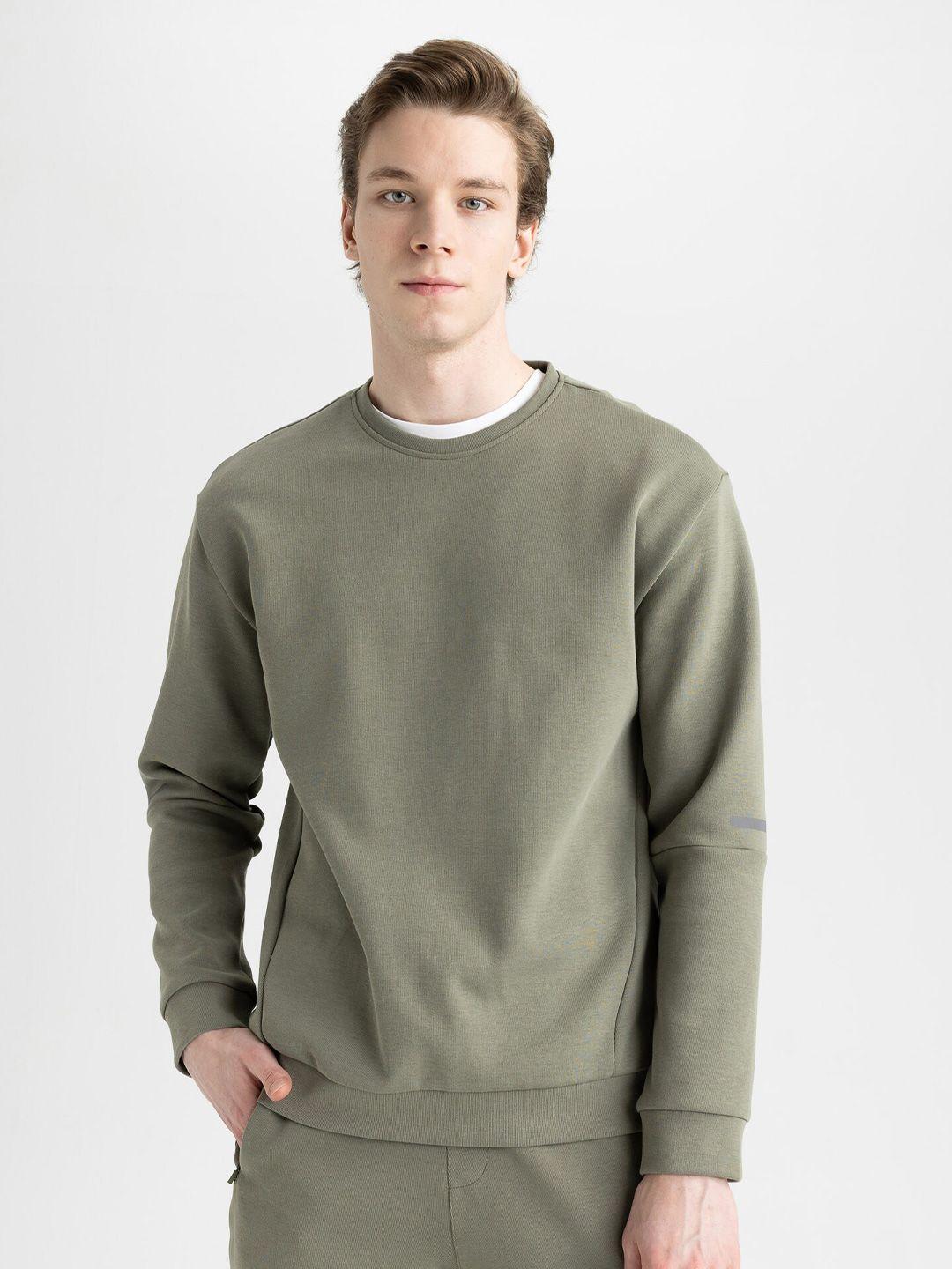 defacto round neck full sleeve pullover sweaters