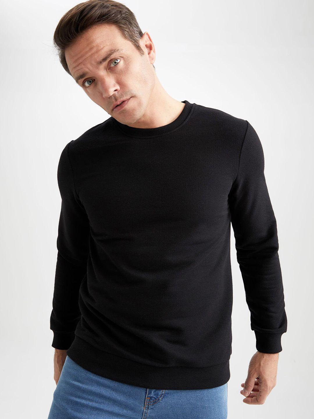 defacto round neck long sleeves pullover