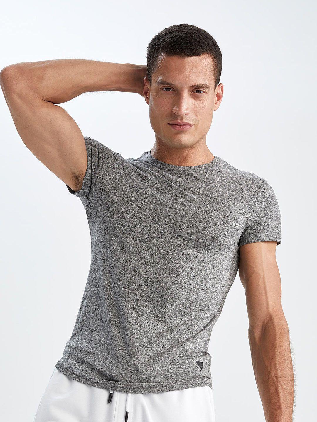 defacto round neck short sleeve casual t-shirt
