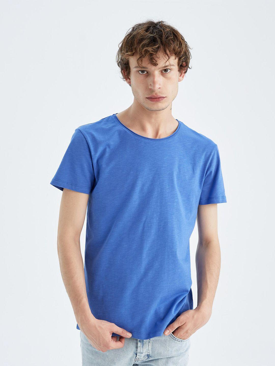 defacto round neck short sleeves pure cotton t-shirt