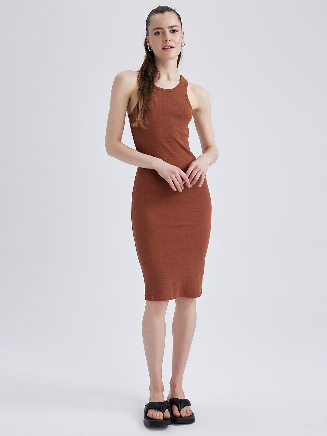 defacto sleeveless bodycon dress