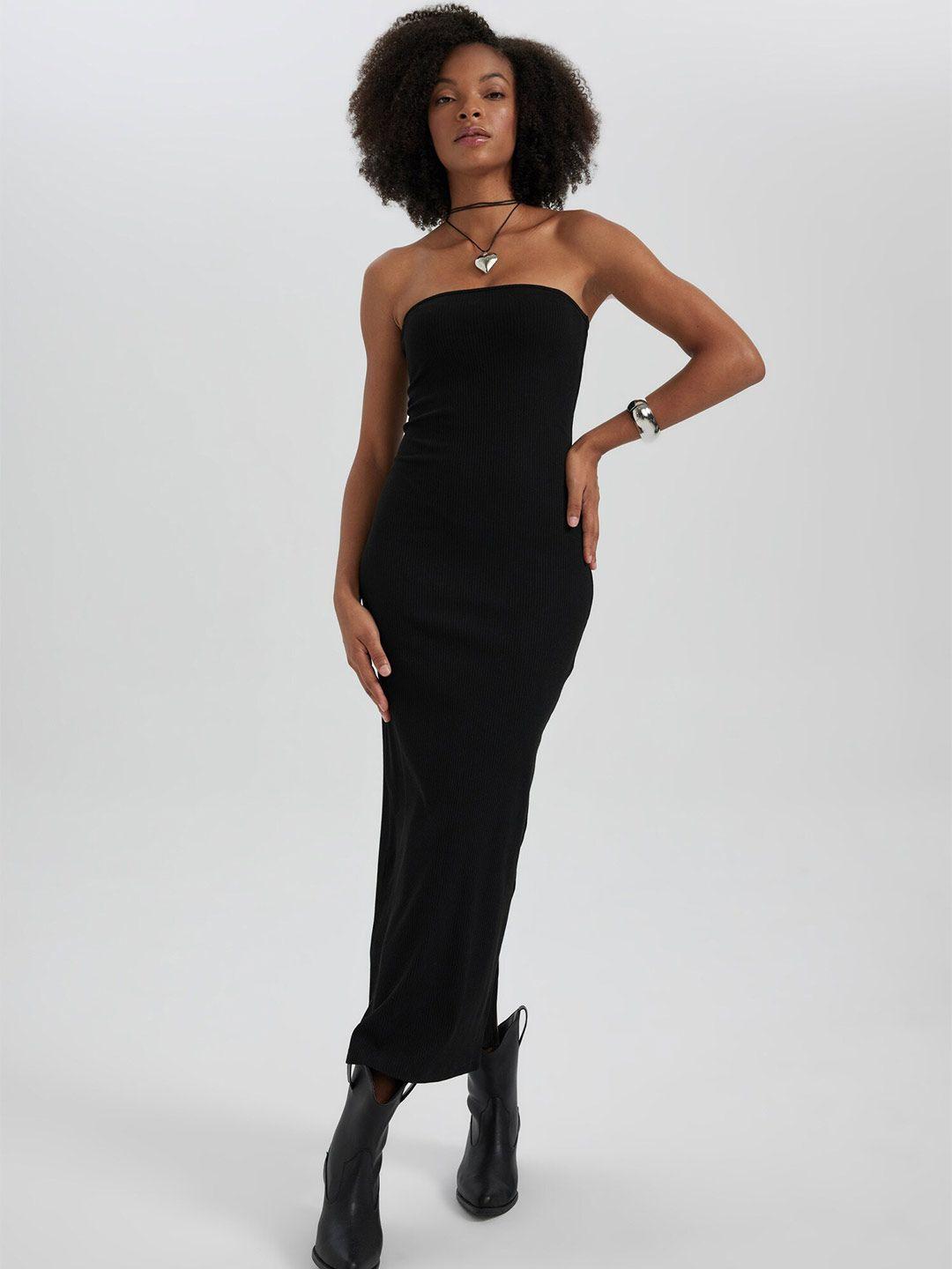 defacto strapless maxi dress