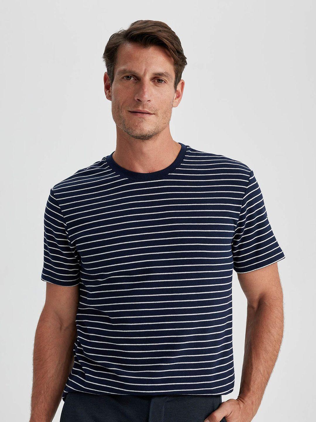 defacto striped round neck t-shirt