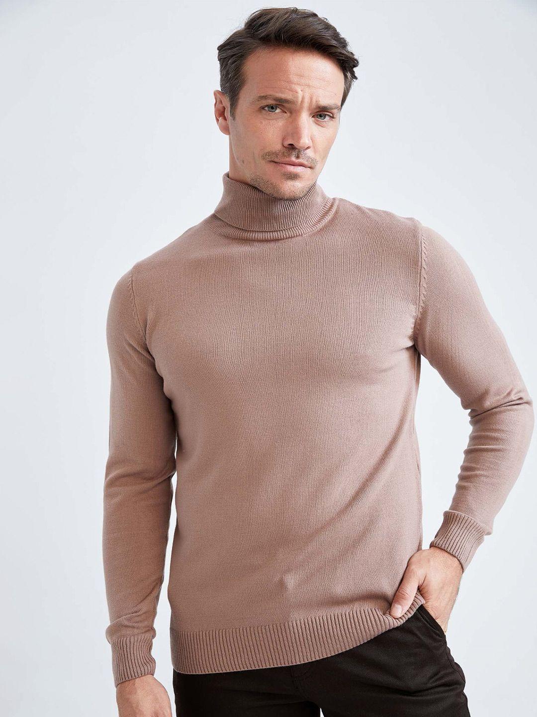 defacto turtle neck acrylic pullover