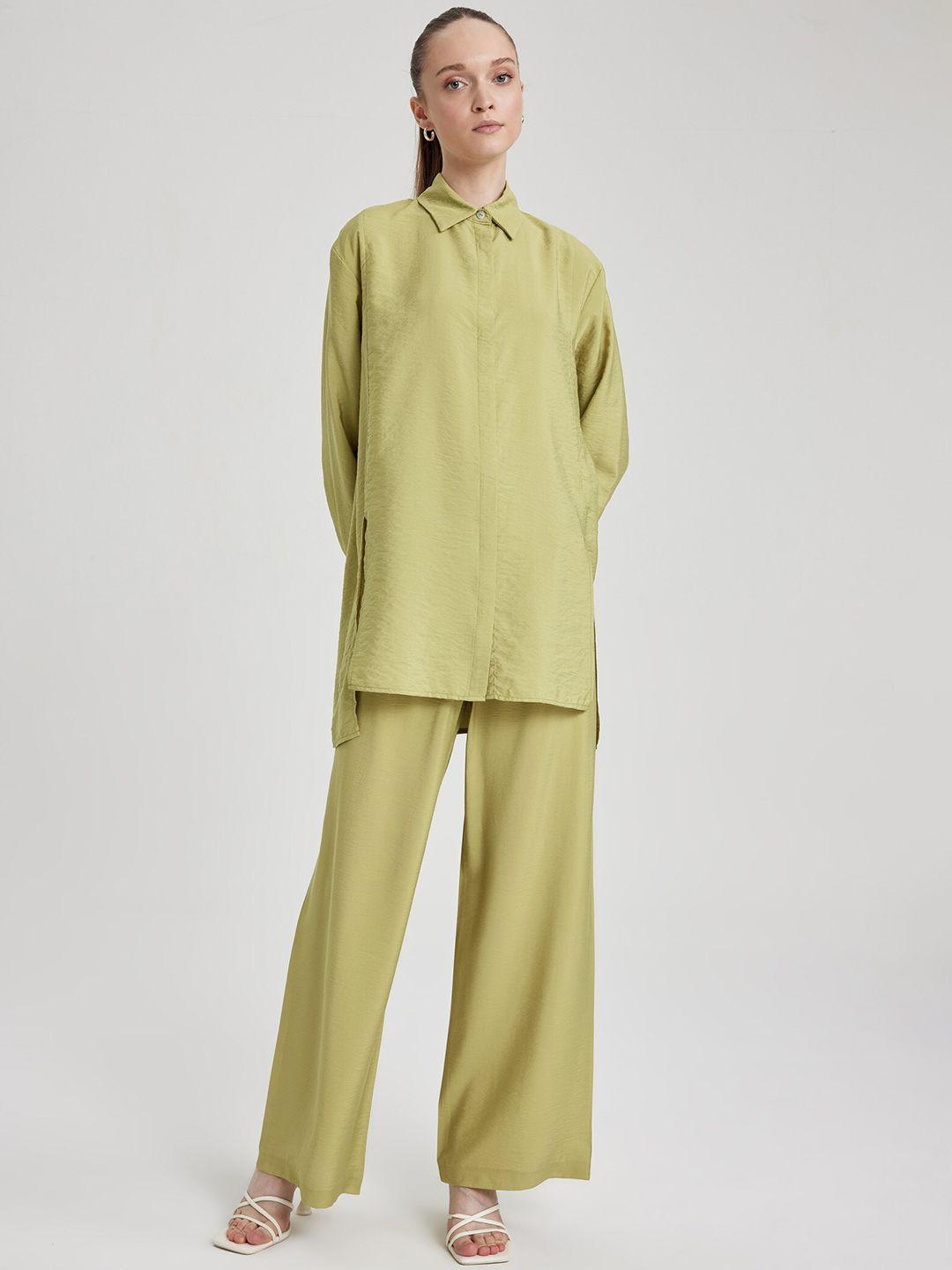 defacto women parallel trousers