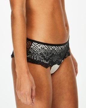 delaney brazilian panties with lace