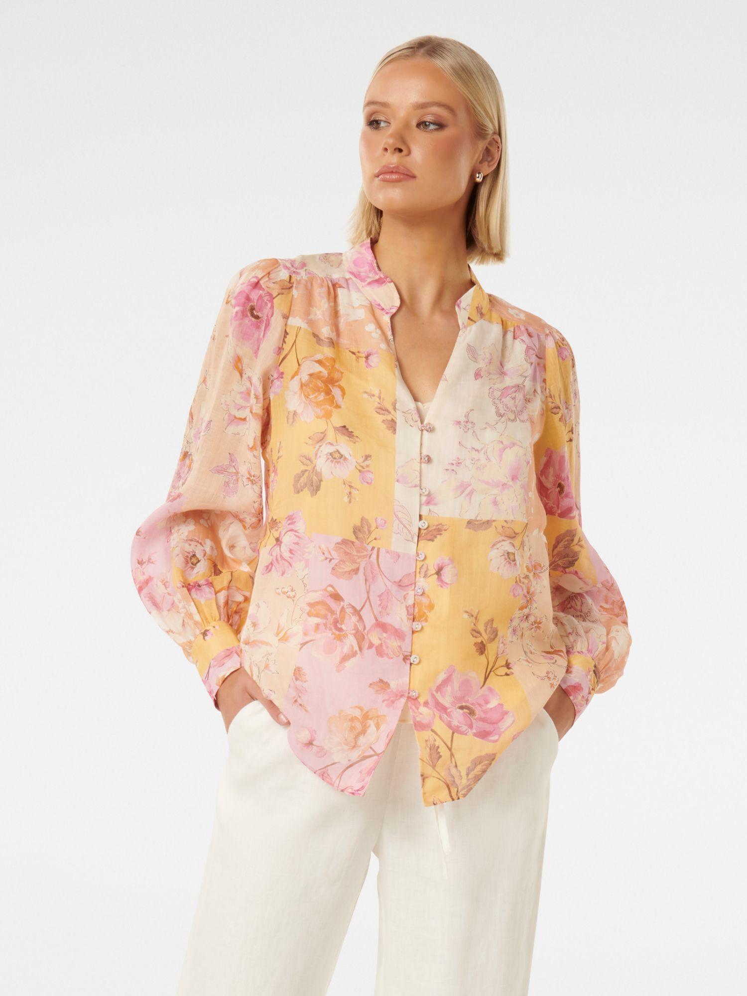 delia yoke detail blouse
