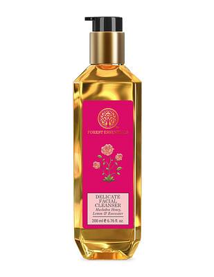 delicate facial cleanser mashobra honey, lemon and rosewater